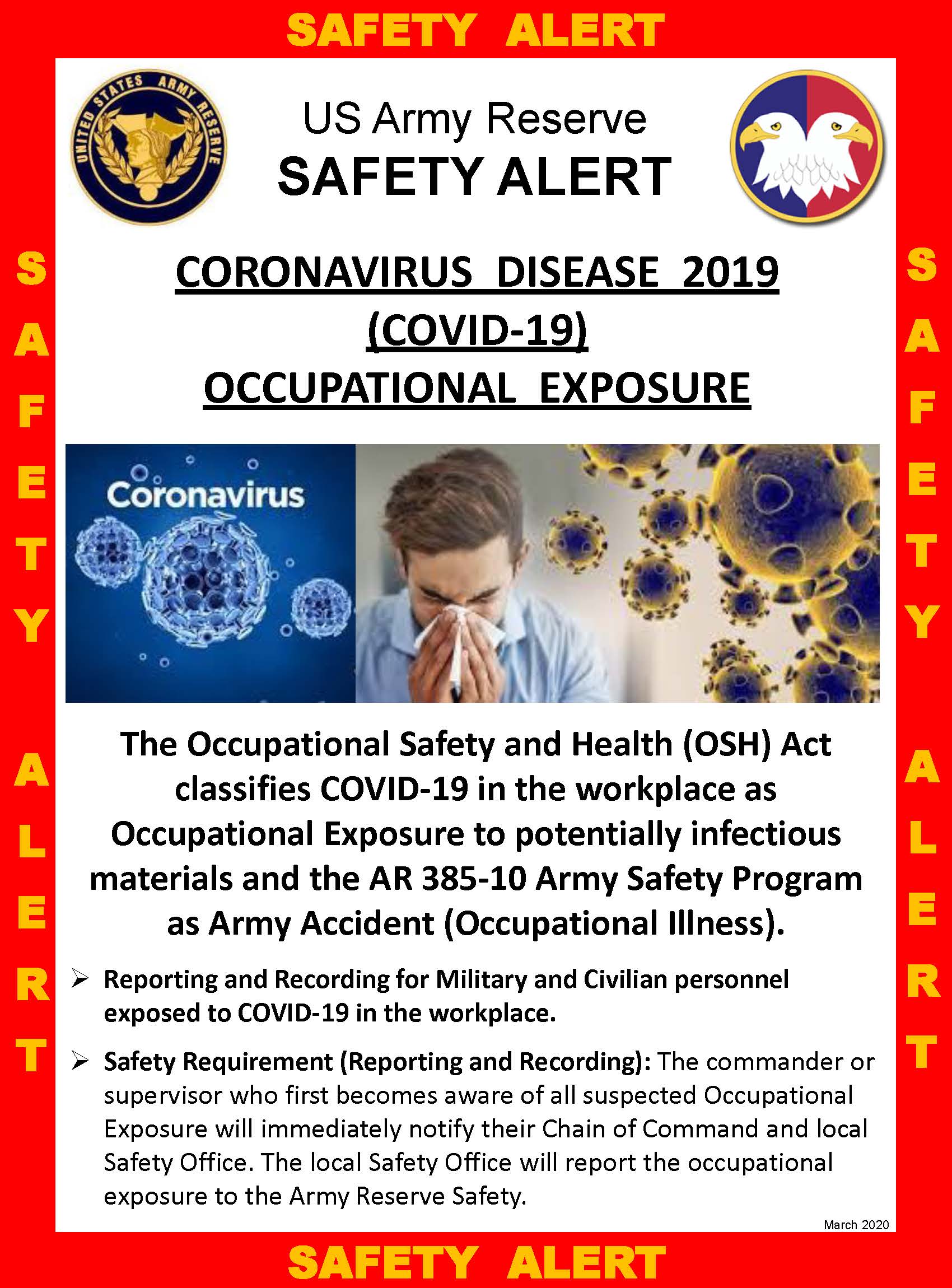 Safety Alert: COVID-19